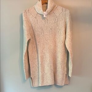 Reitmans Cream Cowl Neck Sweater